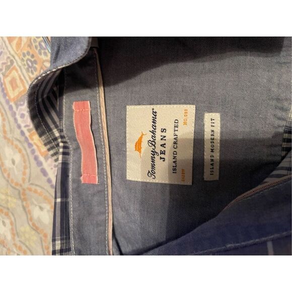 Tommy Bahama Men's Island Crafted Life Is One Long Weekend Button Shirt Size XXL - Picture 16 of 16